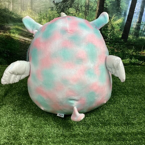 Squishmallow Large 16" Winona Rainbow Llama Unicorn Pegasus Stuffed Plush - Picture 7 of 14